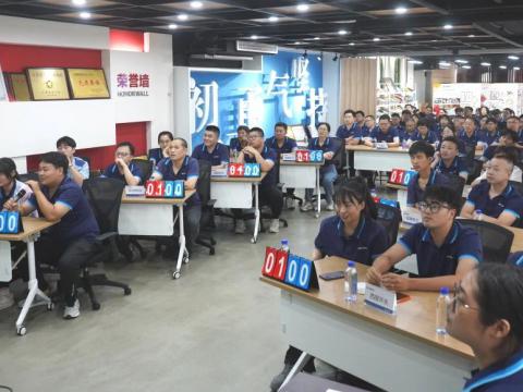 人人讲安全，个个会应急--通顺性命通路|5001拉斯维加斯电气进行安全月活动
